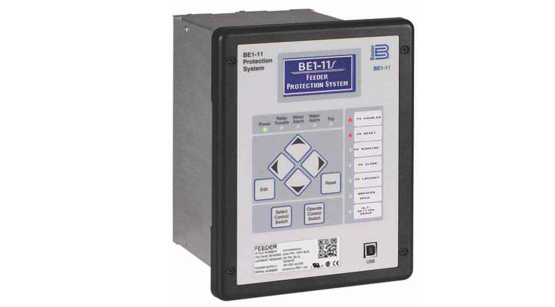 BE1-11f Feeder Protection System